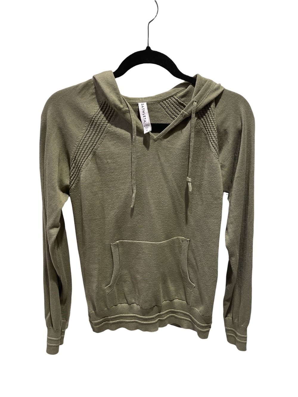 ATHLETA Women’s Evergreen Long Sleeve Pullover Sweater Hoodie Size Small